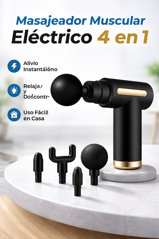 Masajeador Muscular Eléctrico 4 en 1