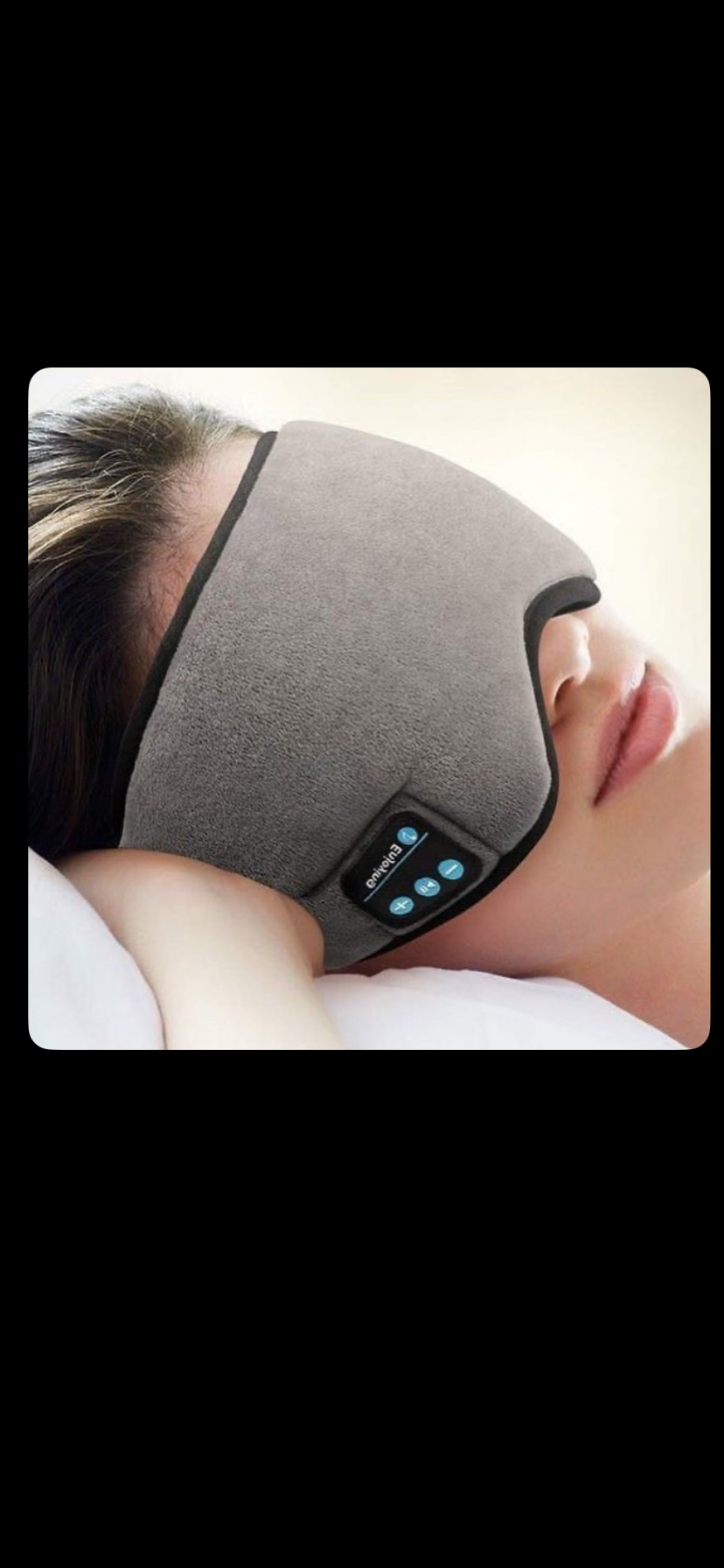 Cubre ojos con bluetooth